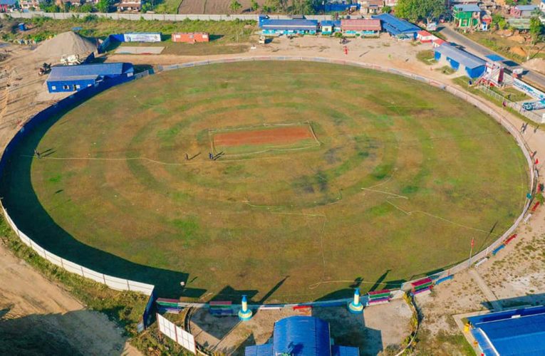 १५ हजार दर्शक क्षमता घटाएर गौतमबुद्ध अन्तर्राष्ट्रिय क्रिकेट रंगशाला निर्माण सुरु