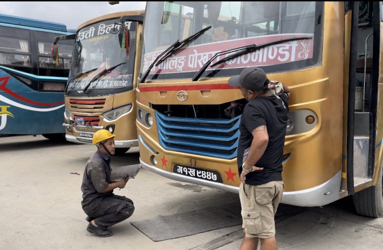 सिप्रदी ट्रेडिङले टाटा बसहरुका लागि गोगंबु बसपार्कमा निःशुल्क चेकअप सुविधा