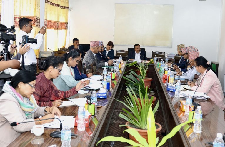 अर्थ र उद्योग तथा वाणिज्य समितिको बैठक बस्दै