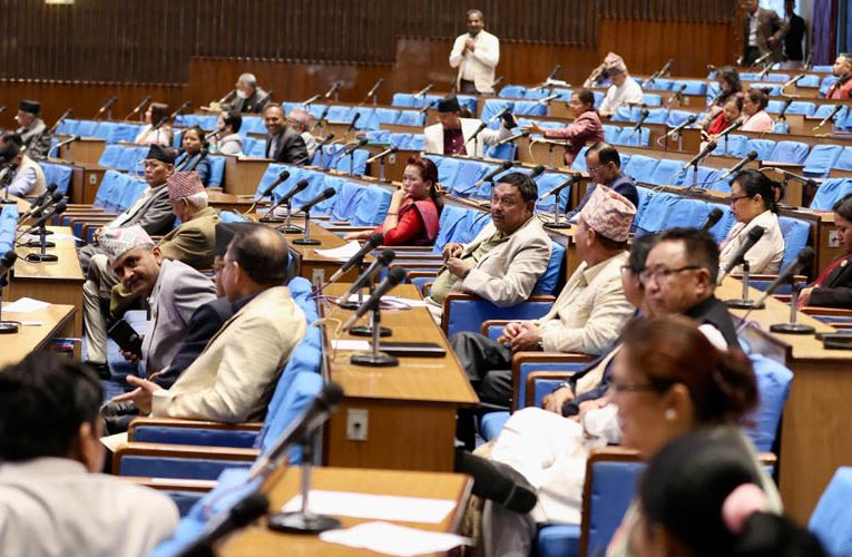 सांसदमा देशका विभिन्न समसामयिक विषयमा सरकारको ध्यानाकर्षण