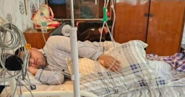 स्वास्थ्यमन्त्री पौडेल वीर अस्पतालमा भर्ना