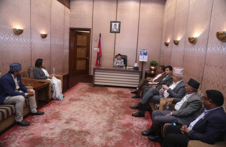 सभामुख घिमिरेद्वारा प्रमुख पाँच दलसँग छलफल