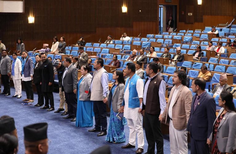 आइतबार पनि रास्वपाले प्रतिनिधि सभामा विरोध गर्यो