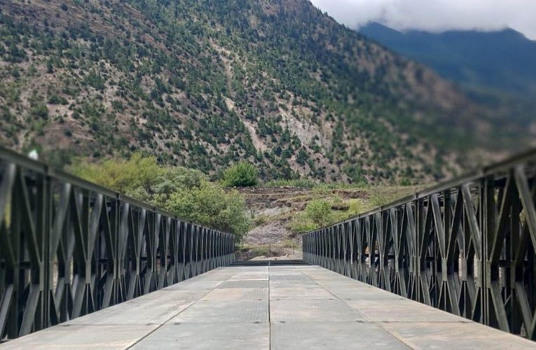 कालीगण्डकी नदीमा बेलिब्रिज जडान