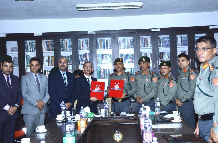 सन नेपाल लाइफद्वारा सशस्त्र प्रहरीबल हल्चोक नेपाललाई उद्धार सामग्री हस्तान्तरण