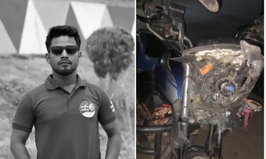 प्रहरी चेकिङमा मोटरसाइकल दुर्घटनाहुदाँ सामाजिक अभियन्ताको मृत्यु