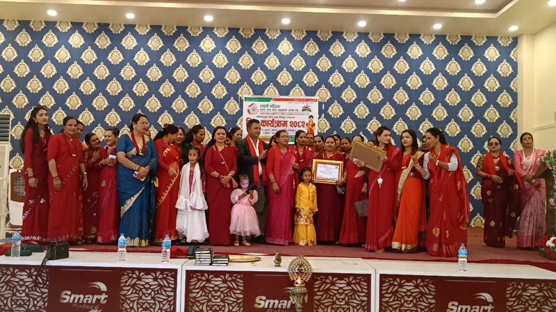 लक्ष्मी महिला बचतद्वारा तीज विशेष कार्यक्रम सम्पन्न
