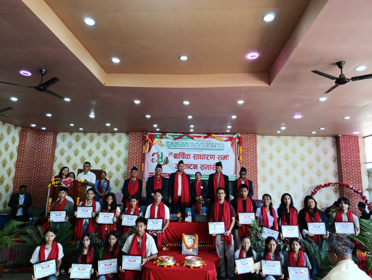 शुभकामना सहकारी संस्थाको २५ औं साधारण सभा, विभिन्न विधामा सदस्यलाई सम्मान