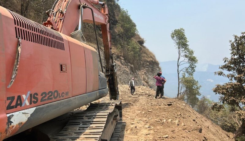 सडक अलपत्र पार्ने ठेकेदारको जमानत जफत