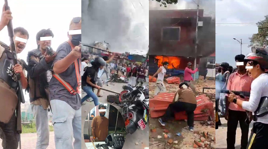 प्रहरी कार्यालय तोडफोड गर्ने ८ जना कार्यालयमा आफैं उपस्थित