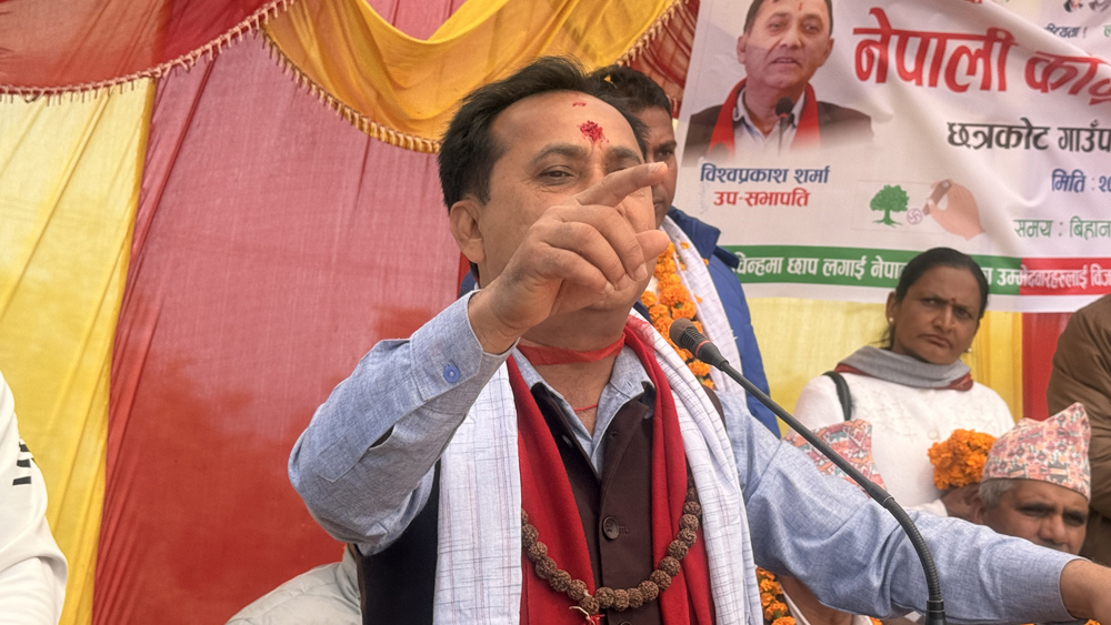 शीर्ष नेताकै सम्पत्ति छानबिन गरेर सुशासन सुरु गर्छौँ : उपसभापति शर्मा