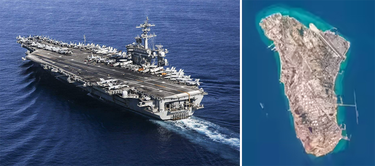 पश्चिम एसियातर्फ तीन अमेरिकी युद्धपोत प्रस्थान