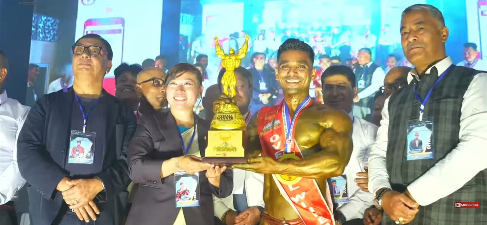 ‘मिस्टर हिमालय’ राष्ट्रिय शारीरिक सुगठनको उपाधि क्षितिजलाई
