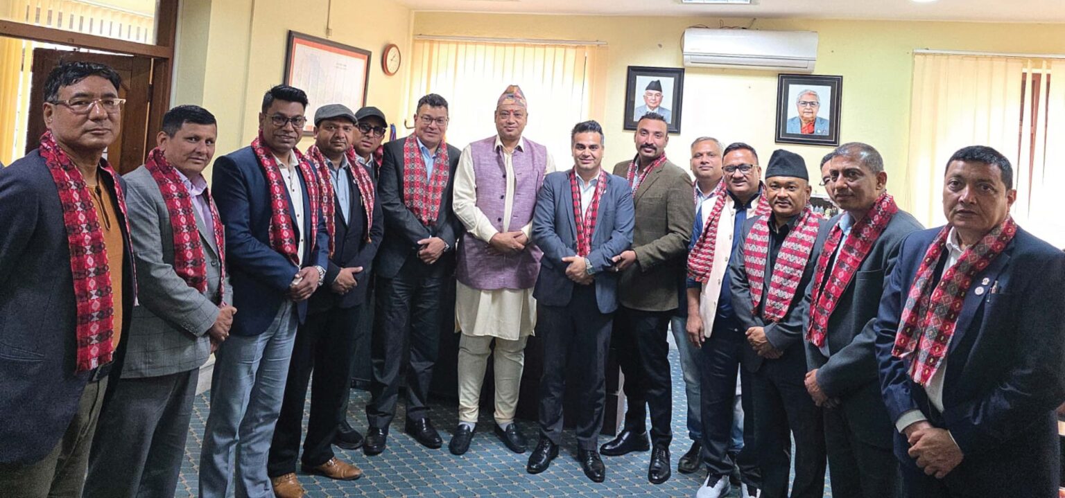 बागमती प्रदेशका मुख्यमन्त्रीसँग नाडा प्रतिनिधिमण्डलको भेट