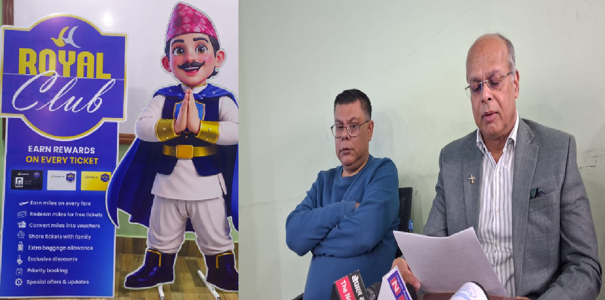 बुध्द एयरको रोयल क्लब अब पूर्ण डिजिटल