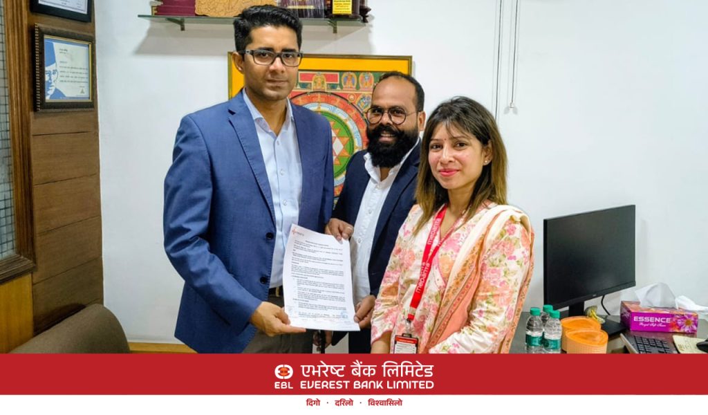 एभरेष्ट बैंक र दिल्लीस्थित मेदान्त अस्पतालबीच ग्राहक छुटसम्बन्धी सम्झौता