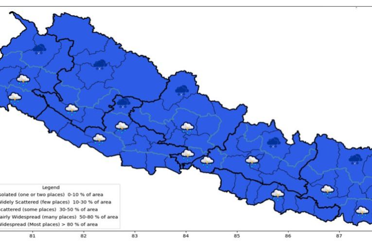 कोशी र बागमतीमा भारी वर्षाको सम्भावना, उच्च सतर्कतामा सरकार