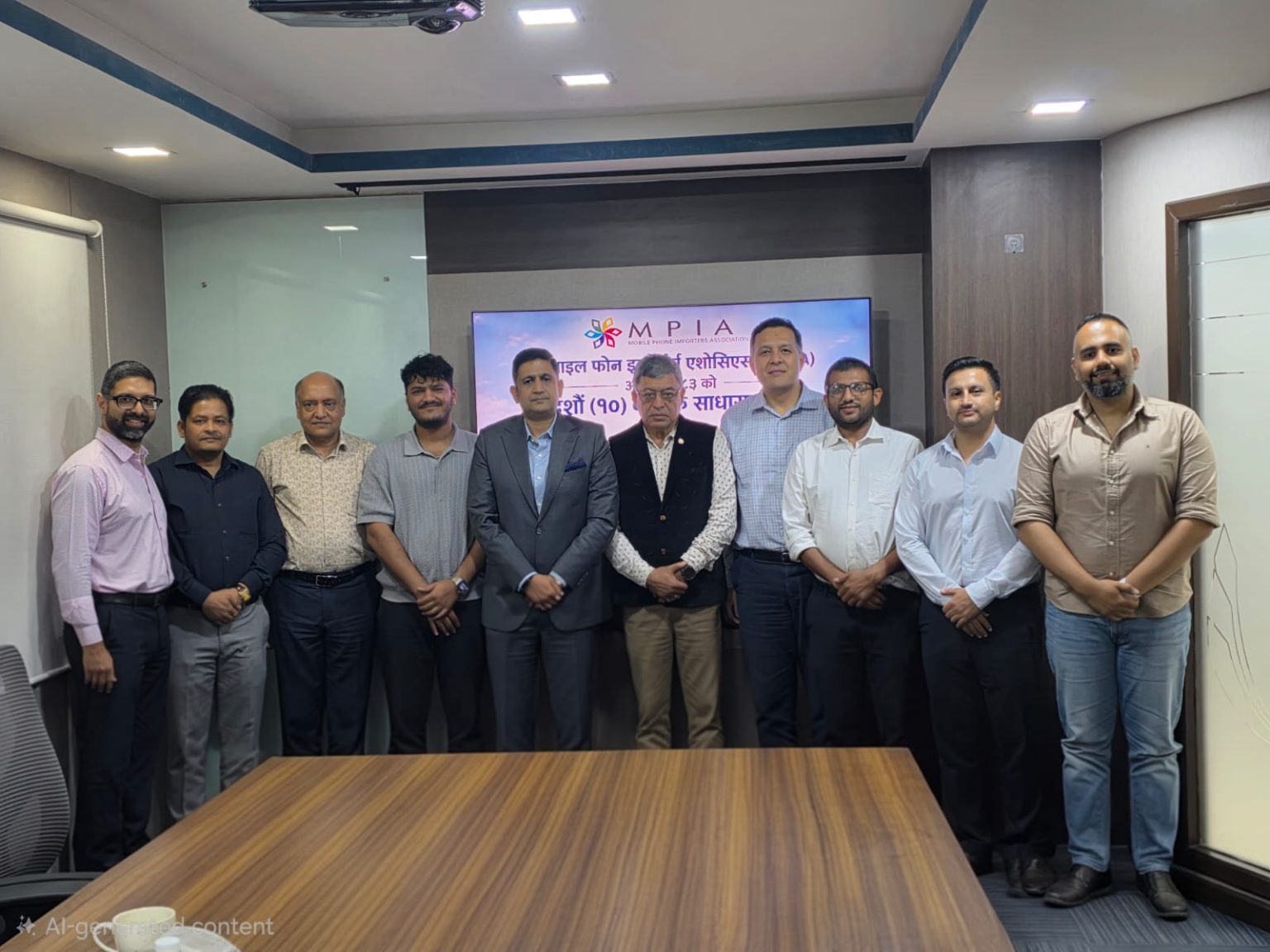 मोबाइल फोन इम्पोर्टर्स एशोसिएसनमा दिपककुमार मल्होत्राको नेतृत्वमा नयाँ कार्यसमिति